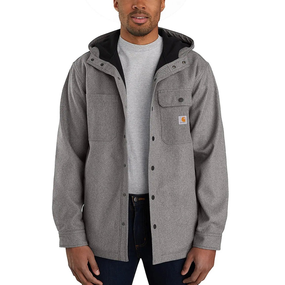 Carhartt Rain Defender Relaxed Fit Heavyweight Hooded Jacket - Men's -Med P0172